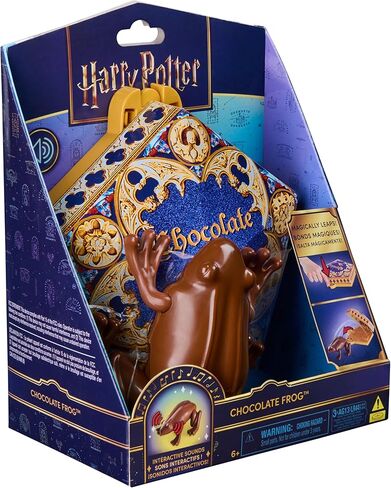 Wizarding World Harry Potter, Interactive Chocolate Frog Toy, Jumps & Leaps with Sound Effects, Kids Toys for Girls & Boys Ages 6 and up in Kuwait