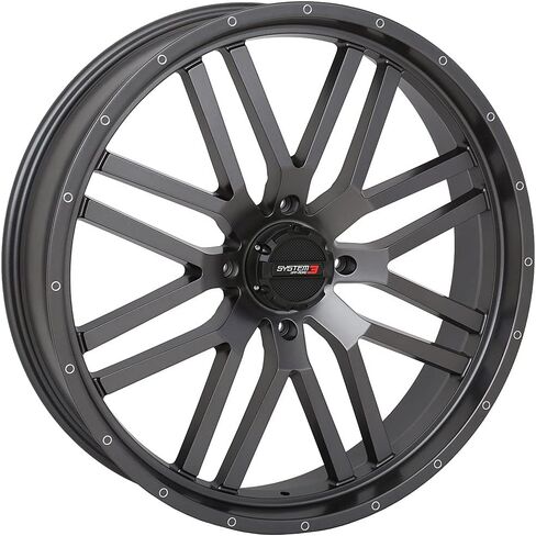 System 3 ST-3 Gunmetal UTV Wheels 24" Polaris RZR 1000 XP/Ranger XP 900/1000 in Kuwait
