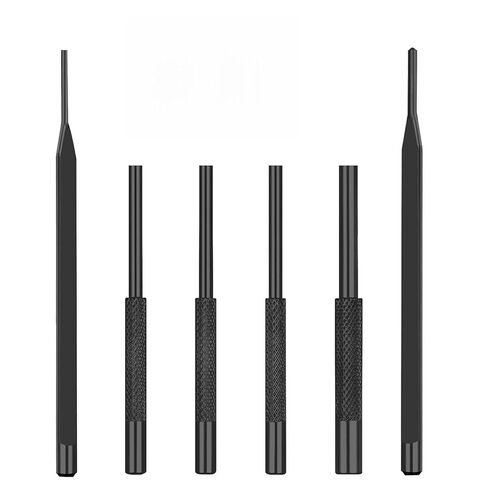 Gotical 4 -Pieces Roll Pin Punch Set and with Free Pivot Pin - Pieces Bolt Catch Install for Automotive,Jewelry Craft Punch Set - 1/16", 5/64", 3/32", 1/8" W/Roll Pin Install Tool in Saudi Arabia