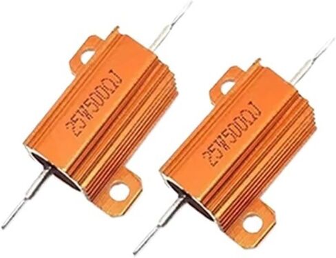 RX24 5W 10W 25W الألومنيوم الطاقة معدن شل حالة Wirewound المقاوم 0.01 ~ 30K 1 2 3 5 6 8 10 20 100 150 1K 10K 20K 100K أوم (10W 5R) in Kuwait
