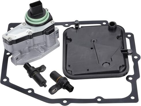 42RLE Transmission Shift Solenoid Block Pack Kit, Speed Sensors Filter Kit Compatible with Chrysl er Dod ge Jee p Libert y in Kuwait