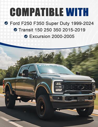 370247A Rear Axle Seal, E5TZ-4A331-A O-Ring Kit, Fit for Ford F250 F350 Super Duty 1999-2024/Transit 150 250 350 2015-2019/Excursion 2000-2005, Inner Wheel Seal, Rear Hub Oil Seal in Kuwait