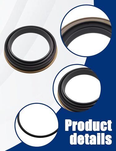370247A Rear Axle Seal, E5TZ-4A331-A O-Ring Kit, Fit for Ford F250 F350 Super Duty 1999-2024/Transit 150 250 350 2015-2019/Excursion 2000-2005, Inner Wheel Seal, Rear Hub Oil Seal in Kuwait