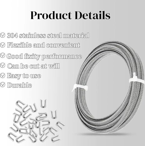 304 Stainless Steel Boning for Corset Making - 33FT Flat Metal Boning with 30 End Caps, 6mm Width Spring Steel Bones for Sewing, Wedding Dresses, Costumes, Craft and Fabric Supplies in Kuwait