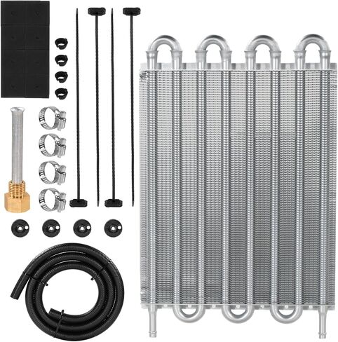 مبرد زيت ناقل الحركة 8 قطع، أنبوب وزعانف من الألومنيوم 8 تمريرات، 1405، 405، 53003 in Kuwait