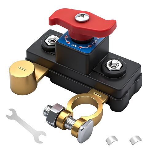 Car Battery Cut Off Switch, Adjustable Car Battery Power Cut Off Switch Breaker, Pure Copper Manual Rotary Battery Cut-Off Switch for Car Truck Boat Rv in Kuwait
