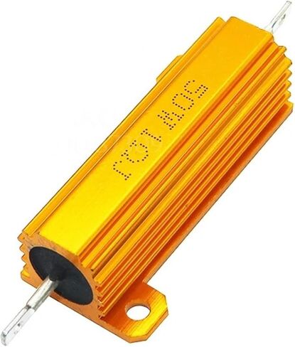 50W 100W الألومنيوم الطاقة معدن شل حالة Wirewound المقاوم 0.01 ~ 100K 0.05 0.1 0.5 1 2 6 8 10 20 200 500 1K 10K أوم المقاومة (50W-3.3R) in Kuwait