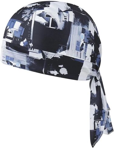 Cooling Bandanas Skull Cap Helmet Liner for Men Breathable Cycling Motorcycle Pirate Bandana Caps UV Sun Protection Headwrap in Kuwait