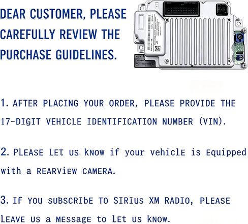 JR3T-14G371-GHA Plug and Play (VIN Required) APIM SYNC 3 ver 3.4 fits for Ford 2016-2019 in Kuwait