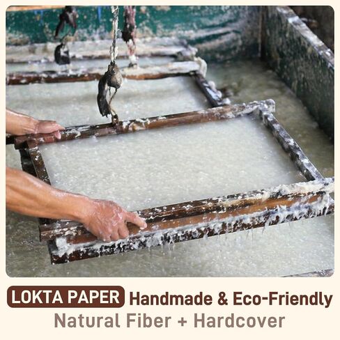 ألبوم قصاصات مقاس 8 × 8، غطاء ورق Lokta مصنوع يدويًا، 40 صفحة 250 جرامًا للمتر المربع ورق كرافت خالي من الأحماض، ألبوم صور الذاكرة DIY مع زوايا معدنية وجيب داخلي لحفلات الزفاف، والذكرى السنوية، والطفل، والأسرة in Kuwait