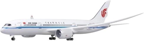 مقياس مصغر 1 130 لنموذج طائرة بوينغ B787 للطيران الصيني مع زخارف ثابتة للطائرة الخفيفة والعجلة 43 سم مجموعات ألعاب الطيران (بدون ضوء) in Kuwait