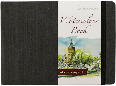 كتاب ألوان مائية Hahnemuhle 10628811 - A5 200 GSM 30 ورقة - منظر طبيعي، أبيض in Saudi Arabia
