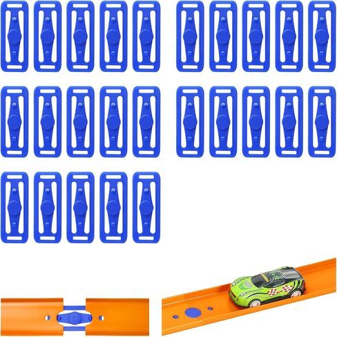 30 Sets Racetrack Connectors Compatible with Hotwheels,Mould Design, Non-3D Printed Products in Kuwait