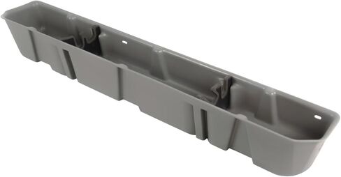 DUHA 20107 Under Seat Storage fits 2015-2026 Ford F150 SuperCab & 2017-2026 Ford F250 F350 F450 F550 SuperCab | Light Gray Heavy-Duty Back Seat Organizer | Includes Dividers in Kuwait