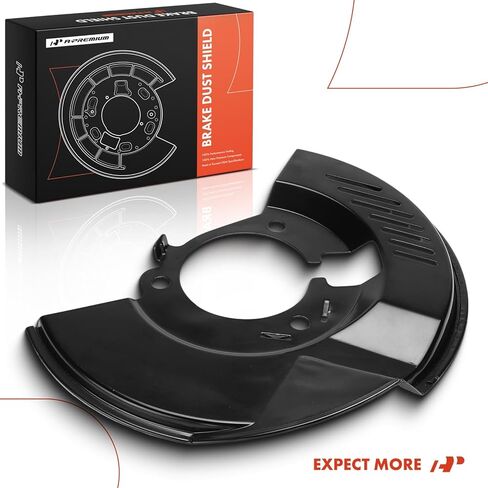 A-Premium Front Driver Side Brake Dust Shield Compatible with Chevrolet & GMC & Oldsmobile Models - Blazer 1997-2005, Jimmy 1998-2005, S10 1998-2004, Bravada 1997-2001, Sonoma 1998-2004 in Kuwait