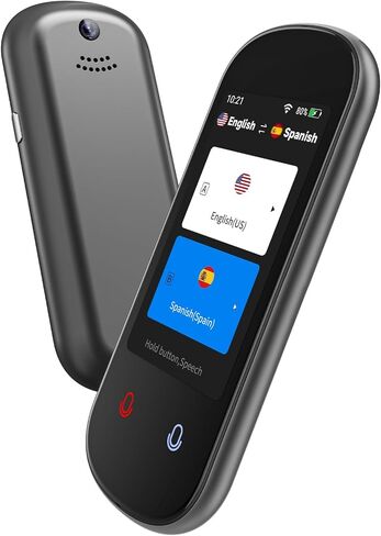 Language Translator Device, VORMOR Two-Way AI Voice Translator for Voice/Text/Offline/Photo Translation 150+ Language Online Translation Portable Tow Way Translator Device for Business Learning Travel in Kuwait