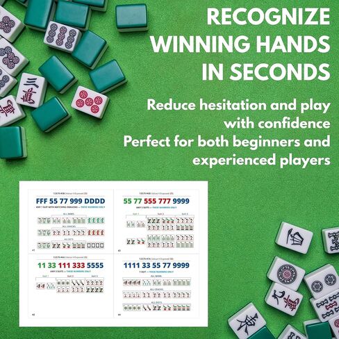 2026 American Mahjong Learning Reference, Complete 72 Hands Guide, Quick Learning Tool for Beginners & Experienced Players in Kuwait