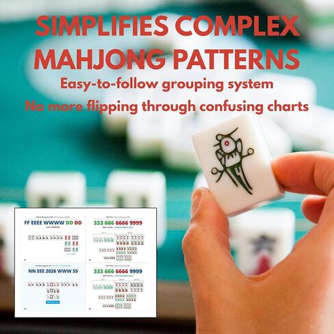 2026 American Mahjong Learning Reference, Complete 72 Hands Guide, Quick Learning Tool for Beginners & Experienced Players in Kuwait