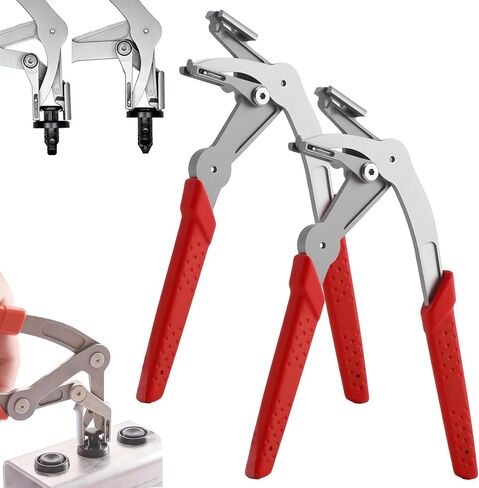 Car Clip Pliers, Auto Fastener Clip Removal Pliers, Automotive Clip Removal Tools, Spring-Loaded Trim & Panel Fastener Remover for Removing Automotive Fasteners Clips Without Damage in Kuwait