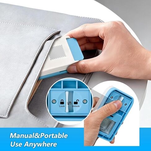 Stamp Punch,1x0.8 Inch Postage Stamp Puncher for Scrapbooking, Stamp Shaped Paper Punch for Card Making & Journaling, Rectangle Hole Punch for DIY Paper Crafts in Kuwait
