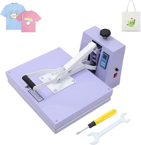 Heat Press 16x20, Heat Press Machine for T-Shirts with Fast Heating & Adjustable Pressure, Digital Industrial Sublimation Heat Transfer Machine for Canvas, Bags, Hats, Pillows in Kuwait