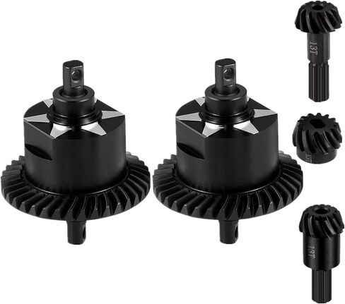 ترس تفاضلي كامل أمامي وخلفي من الفولاذ + سبيكة لسيارة Tra-xxas 1:16 Mini Maxx/Mini Slash/XRT VXL 3S Monster Truck (أزرق) in Kuwait
