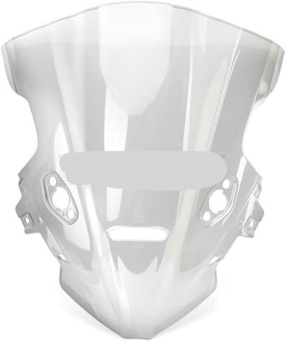 Front Windshield Fairing Windscreen Baffle Wind Deflector Compatible with 675SR 675SR-R 675SRR(Black) in Kuwait