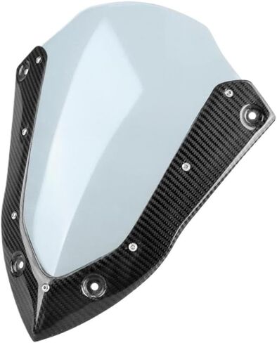 عاكس الرياح للزجاج الأمامي متوافق مع Xmax X-MAX 300 XMAX300 X-Max300 2023 2024 (أزرق شفاف) in Kuwait