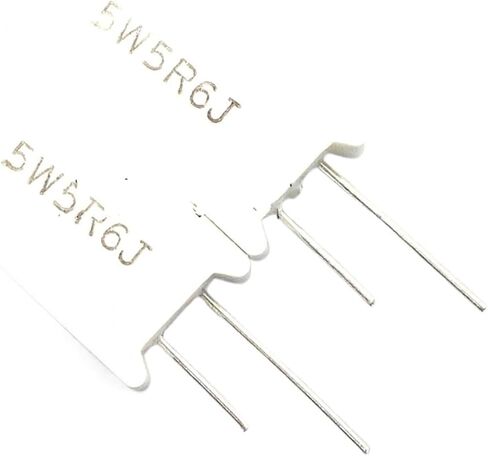 10Pcs 5W Vertical cement resistance 0.05~100K ohm 5% 0.1R 0.15R 0.22R 0.25R 0.39R 0.47R 1R 10RJ 100R 150R Ceramic resistor(2R) in Kuwait