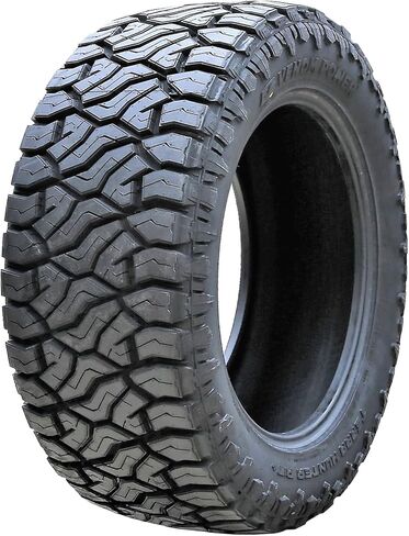 مجموعة من 4 (أربعة) إطارات Venom Power Terra Hunter R/T+ R/T للشاحنات الخفيفة للطرق الوعرة لجميع التضاريس - 35X12.50R20LT 35X12.50X20 35X12.50-20 125Q نطاق التحميل F LRF 12-Ply BSW جدار جانبي أسود in Kuwait