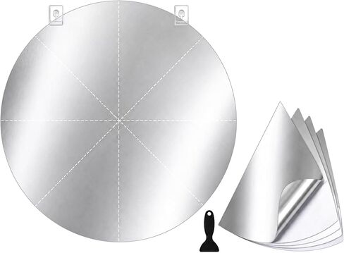 Puzzle Saver Sheets, 32 pcs Round Preserve & Frame for 4 x 1000 Pieces Jigsaw Puzzles Diameter 26.6", Includes Scraper and Hanging Stickers in Kuwait