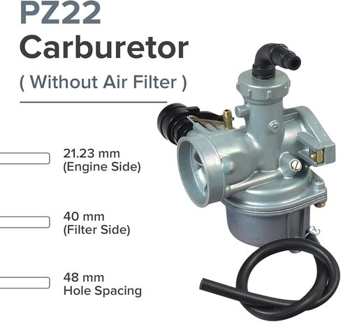 AlveyTech Carburetor for Coleman AT125-EX & AT125-UT ATVs (Without Air Filter) in Kuwait