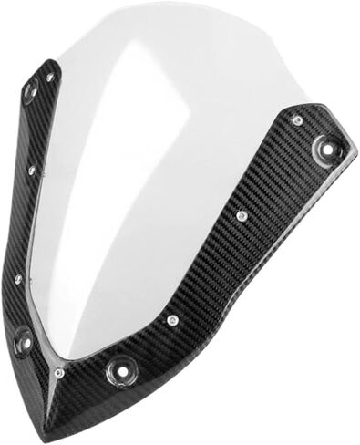 Windscreen Windshield Wind Deflector Compatible with Xmax X-MAX 300 XMAX300 X-Max300 2023 2024(Transparent Blue) in Kuwait