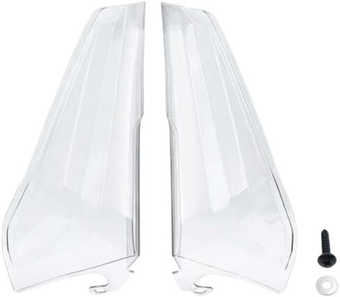 Motorcycle Leg Fairing Wind Deflector Side Windshield Air Deflectors Compatible with ABTC 125 155 2025(Light Gray) in Kuwait