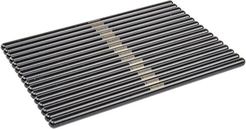 JEGS Pushrods | 7.2in.Long (Stock Length) | 5/16in.Diameter | Fits Small Block Chevy Engines | Black Oxide Coated 4130 Chromoly | 16 Per Package | Made In USA in Kuwait