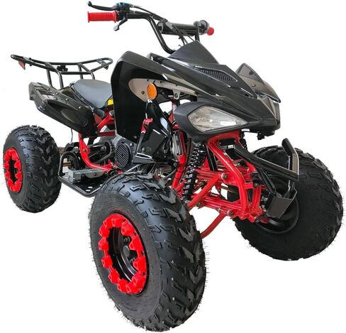 HHH 200cc Sports ATV with LED Headlights 200cc ATV Automatic Transmission with Reverse, Big 23"/22" Tires (Green) in Kuwait