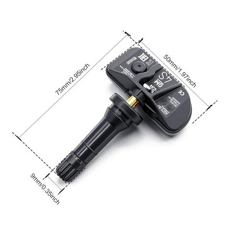 TPMS Sensor Replace Compatible with Chevrolet Corvette 2020-2024 Tire Pressure Monitoring System Sensor for 13533166, 13538760, 84991144, 433Mhz Pack of 4 in Kuwait