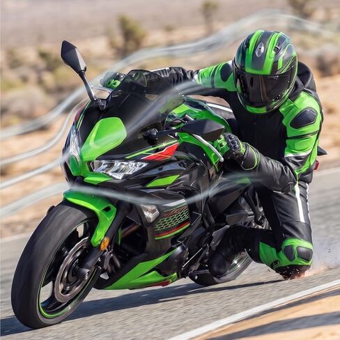 الزجاج الأمامي لـ Ninja650 ER6F 2020-2026، واقي منحرف للزجاج الأمامي للدراجات النارية لملحقات Ninja 650 ER-6F (أسود) in Kuwait