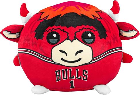 Sleep Squad Oklahoma City Thunder Rumble 12" Mascot Kiri Cloud Pillow Plushie - Official NBA Plush in Kuwait