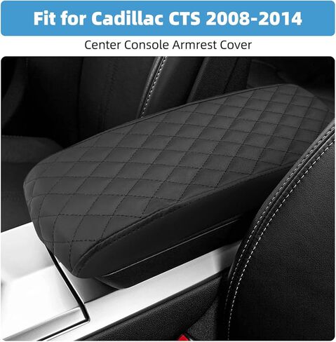 Center Console Armrest Cover Compatible with Cadillac CTS 2008-2014 Protector Interior Accessories in Saudi Arabia