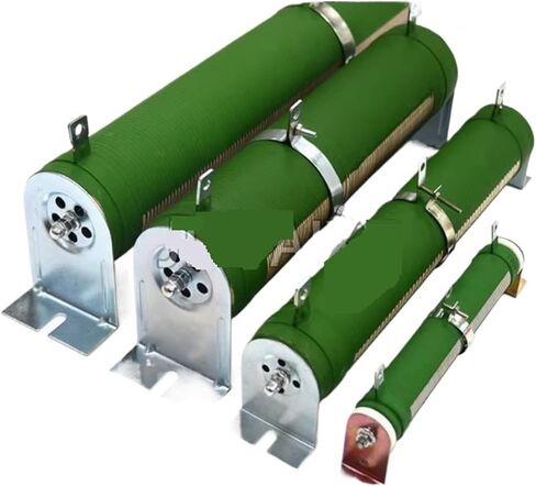 1 قطعة RX20-T 50 واط 100 واط 500 واط 1000 واط 5000 3000 واط قابل للتعديل سلك المقاومة انزلاق مقاومة الفرامل تحميل 100R 50R 40R 30R 10R (1000 واط 10 أوم) in Kuwait