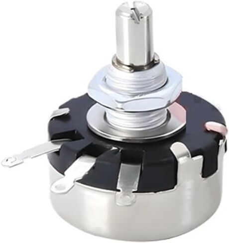 1W 3W 5W Adjust Speed Potentiometer Adjustable Resistor 1K 1.5K 2K2 3K3 4K7 6K8 10K 22K 33K 47K 22R 100 220 470 OHM WX110 WX112(5W 10K) in Kuwait