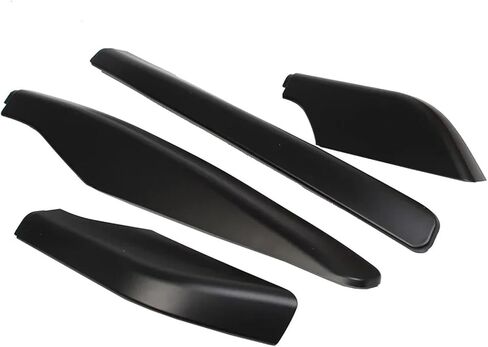 Black 4pcs Roof Rack Bar Rail End Cap Case Compatible For Mitsubishi Pajero V80 2009-2012 2013 2014 2015 2016 2017 2018 Car Accseeories in Kuwait
