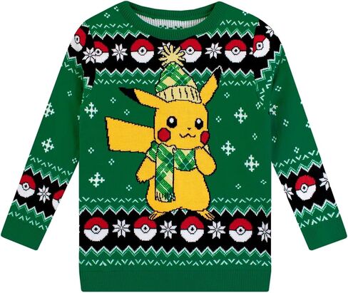 Pokemon Boys Pikachu Christmas Sweater in Saudi Arabia