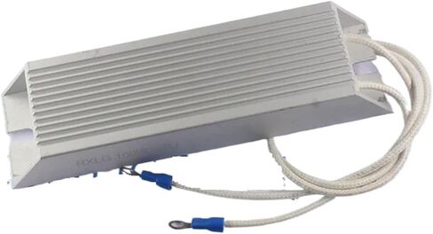 1pcs frequency converter brake aluminum shell resistance 500W1000W 2/3/5/10/15/5/50/100/200/300/500R regenerative brake winding(RXLG 1000W,2R) in Kuwait