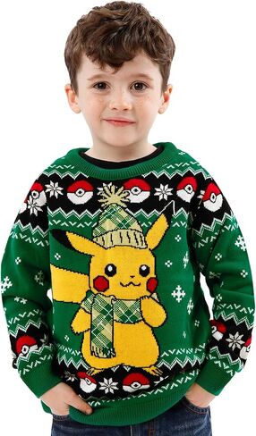 Pokemon Boys Pikachu Christmas Sweater in Saudi Arabia