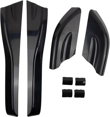 Compatible For Hyundai Tucson 2004-2008 With Black Roof Rack End Protective Cover Shells Premium Craftsmanship! in Kuwait