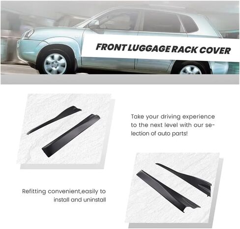 Car Front Roof Luggage Rack Cover Roof Rack Cover Compatible For Hyundai Tucson 2005-2009 872912E000 872922E000 in Kuwait