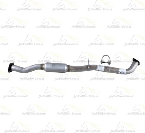 Exhaust Resonator Pipe Muffler System Kit Compatible with Nissan 350Z 2003-2006 3.5L | Stainless Steel | Northeastern Exhaust | Includes Gaskets, Hanger, Bolt Kit and Clamps | Direct-Fit Replacement in Kuwait