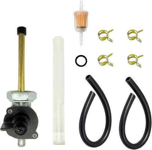 Fuel Gas Valve Petcock Fuel Filter Compatible With HONDA 1100 Shadow 1100 Shadow ACE 1100 Aero 1100 Sabre 1100 Spirit 1100 VT1100 C C1 C2 C3 1995-2007 16950-MAH-023 in Kuwait